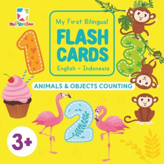 Opredo My First Bilingual Flash Cards: Animals & Objects Counting