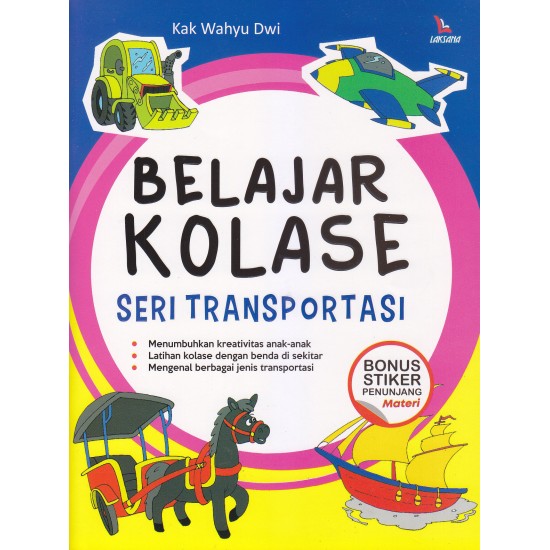 Belajar Kolase Seri Transportasi