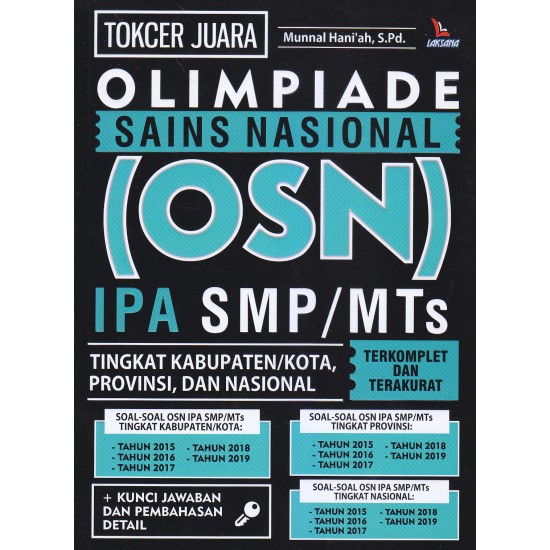 Tokcer Juara Olimpiade Sains Nasional (OSN) IPA SMP/MTS 