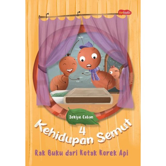 Kehidupan Semut : Rak Buku dari Kotak Korek Api