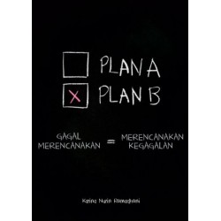 PLAN A PLAN B : Gagal Merencanakan = Merencanakan Kegagalan PLAN A PLAN B : Gagal Merencanakan = Merencanakan Kegagalan