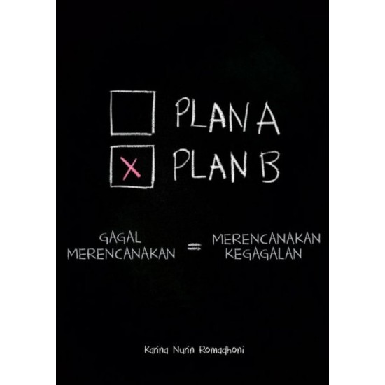 PLAN A PLAN B : Gagal Merencanakan = Merencanakan Kegagalan