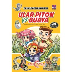 Ensiklopedia Animalia - Ular Piton VS Buaya Ensiklopedia Animalia - Ular Piton VS Buaya