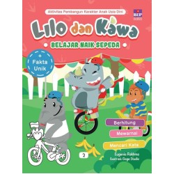 LILO DAN KAWA : BELAJAR NAIK SEPEDA LILO DAN KAWA : BELAJAR NAIK SEPEDA