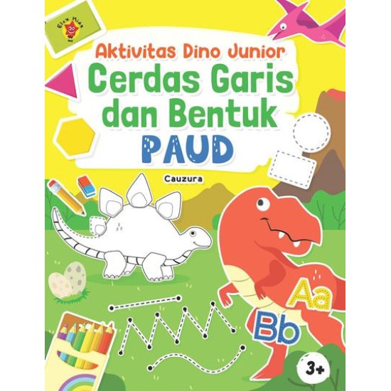 Aktivitas Dino Junior: Cerdas Garis dan Bentuk PAUD