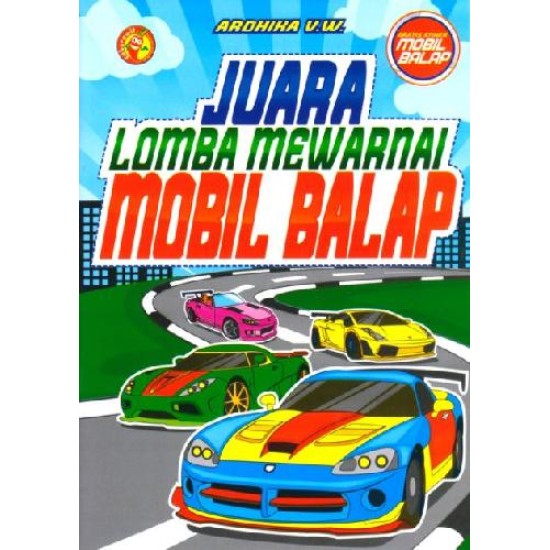 Juara Lomba Mewarnai Mobil Balap