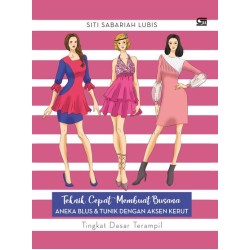 Teknik Cepat Membuat Busana: Aneka Blus & Tunik dengan Aksen Kerut Teknik Cepat Membuat Busana: Aneka Blus & Tunik dengan Aksen Kerut
