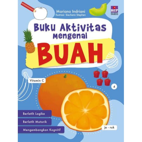 Buku Aktivitas Mengenal Buah