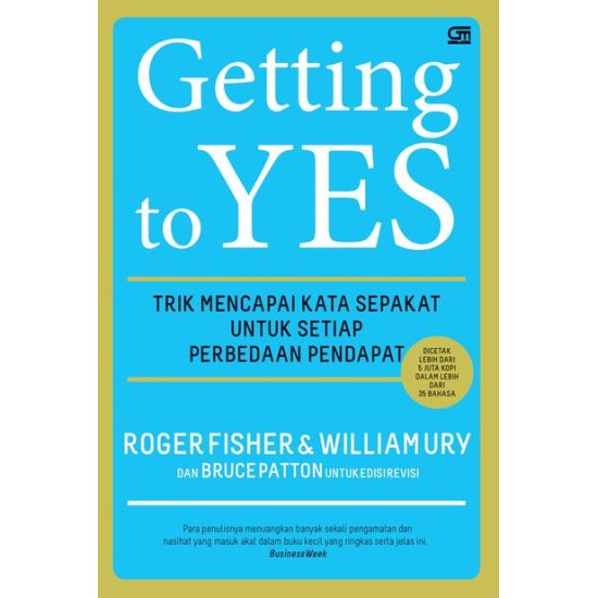 Getting to Yes - Cover Baru 