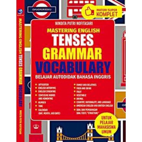 Mastering English Tenses, Grammar, Vocabulary, Belajar Autodidak Bahasa Inggris