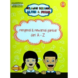 Mengenal & Mewarnai Gambar Dari A - Z Seri 1 : Belajar Bersama Alvin & Susan Mengenal & Mewarnai Gambar Dari A - Z Seri 1 : Belajar Bersama Alvin & Susan