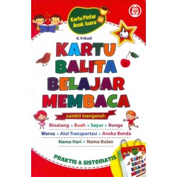 Kartu Balita Belajar Membaca: Kartu Pintar Anak Juara Kartu Balita Belajar Membaca: Kartu Pintar Anak Juara