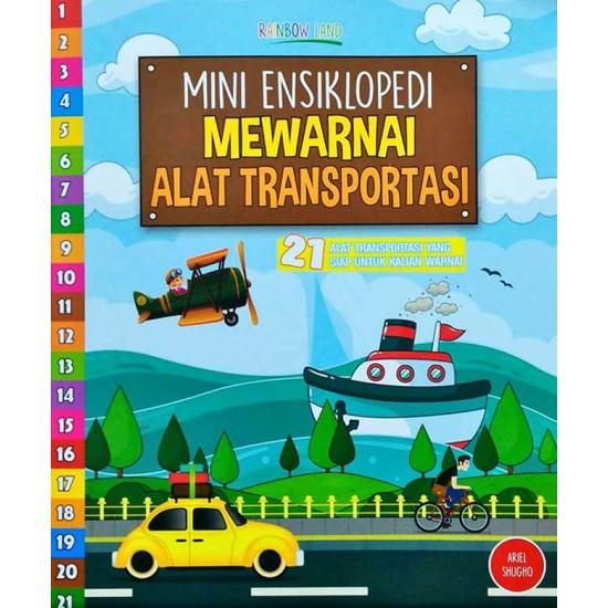 Mini Ensiklopedi Mewarnai Alat Transportasi