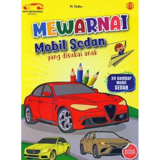 Mewarnai Mobil Sedan Yang Disukai Anak