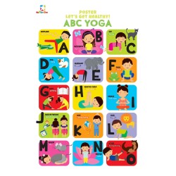 Poster Let`s Get Healthy: ABC Yoga Poster Let`s Get Healthy: ABC Yoga