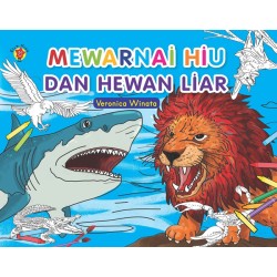 Mewarnai Hiu dan Hewan Liar Mewarnai Hiu dan Hewan Liar