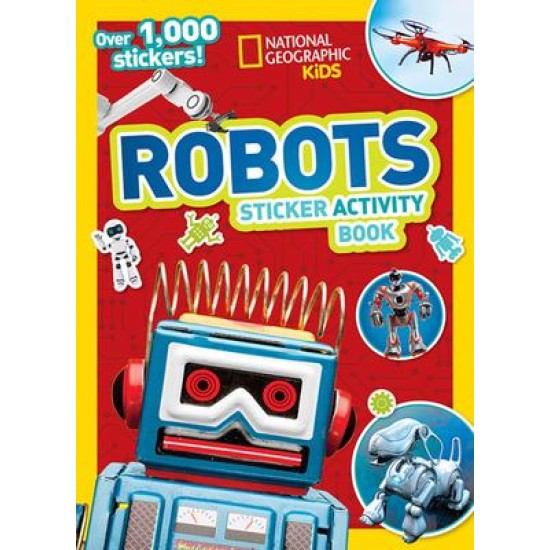 National Geographic Kids Robots Sticker Activity Book