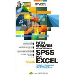 Path Analysis Menggunakan SPSS Dan Excel +CD Path Analysis Menggunakan SPSS Dan Excel +CD