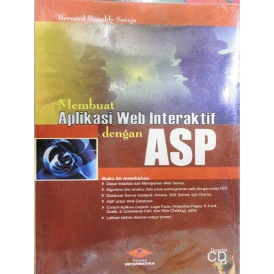 MEMBUAT APLIKASI WEB INTERAKTIF DENGAN ASP + CD