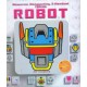 Mewarnai, Menggunting, & Membuat TOPENG ROBOT