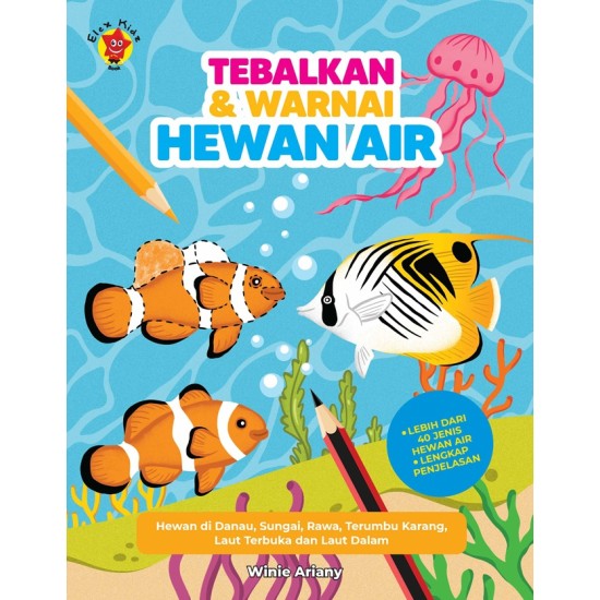 Tebalkan dan Warnai: Hewan Air