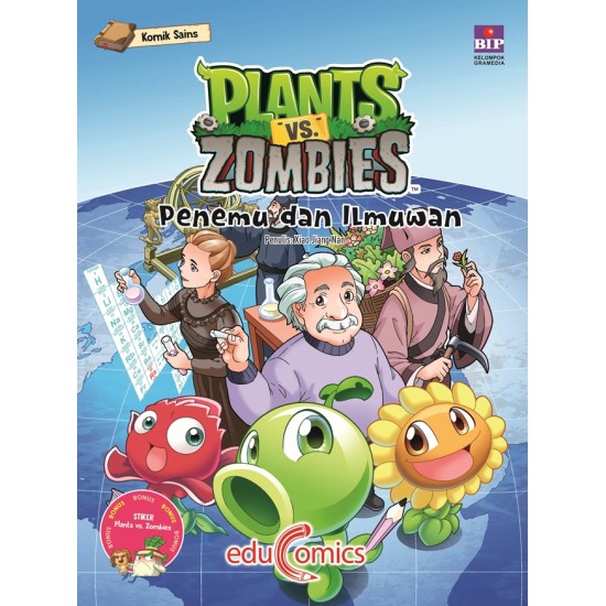 Educomics Plants Vs Zombies : Penemu dan Ilmuwan