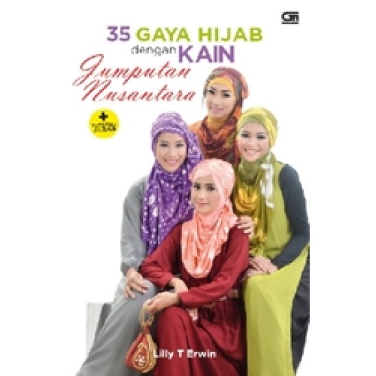 35 Gaya Hijab dengan Jumputan Kain Nusantara