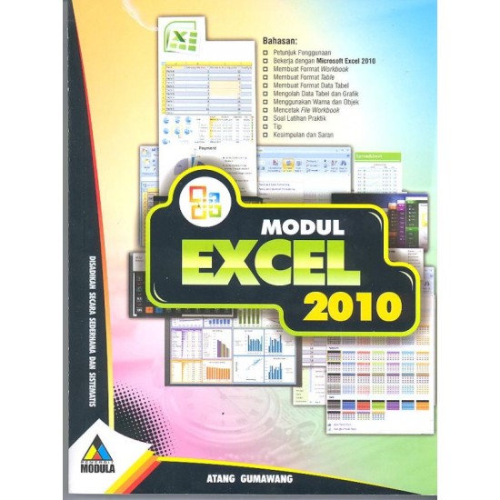 Modul Excel 2010 Disajikan Secara Sederhana Dan Sistematis