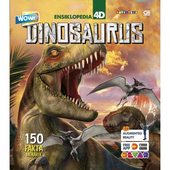 Wow! Ensiklopedia 4D: Dinosaurus