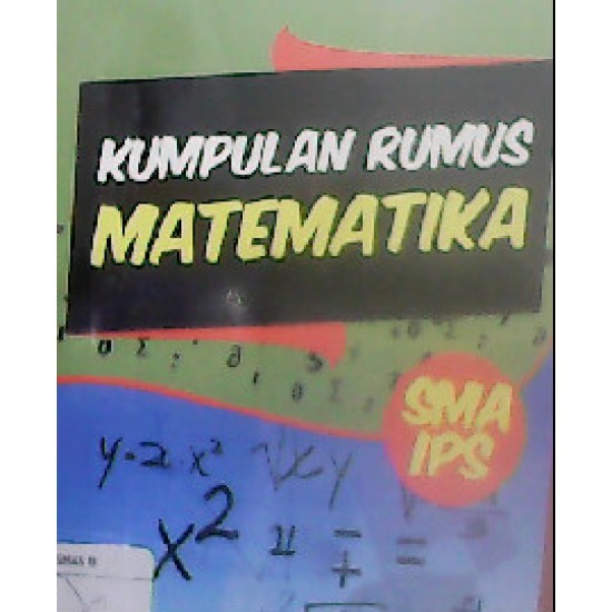 Kumpulan Rumus Matematika IPS