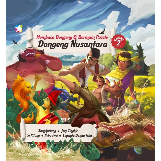Opredo Membaca Dongeng dan Bermain Puzzle Dongeng Nusantara Vol 2