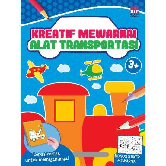 Kreatif Mewarnai Alat Transportasi