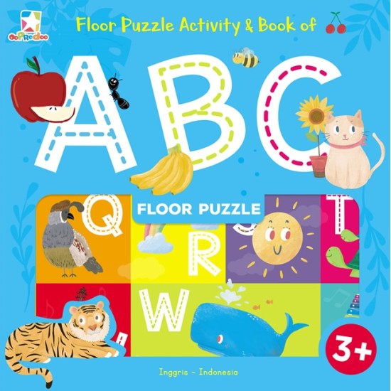 Opredo Floor Puzzle Activity & Book of ABC