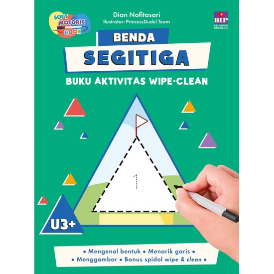 Buku Aktivitas Wipe & Clean Seri Benda Serba Segitiga