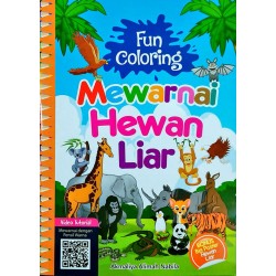 Fun Coloring : Mewarnai Hewan Liar (Bonus Poster) Fun Coloring : Mewarnai Hewan Liar (Bonus Poster)