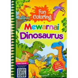 Fun Coloring: Mewarnai Dinosaurus Fun Coloring: Mewarnai Dinosaurus