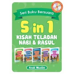 Seri Buku Bersuara 5 in 1: Kisah Teladan Nabi dan Rasul