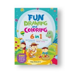FUN DRAWING AND COLORING 6 IN 1 FUN DRAWING AND COLORING 6 IN 1