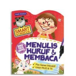 SMART WORKBOOK MENULIS HURUF & MEMBACA (BUKU TULIS HAPUS) SMART WORKBOOK MENULIS HURUF & MEMBACA (BUKU TULIS HAPUS)