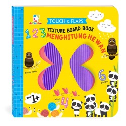 Opredo Touch & Flaps Texture Board Book: 123 Menghitung Hewan Opredo Touch & Flaps Texture Board Book: 123 Menghitung Hewan