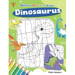 Aktivitas Mewarnai Angka: Dinosaurus Aktivitas Mewarnai Angka: Dinosaurus