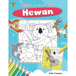 Aktivitas Mewarnai Angka: Hewan Aktivitas Mewarnai Angka: Hewan