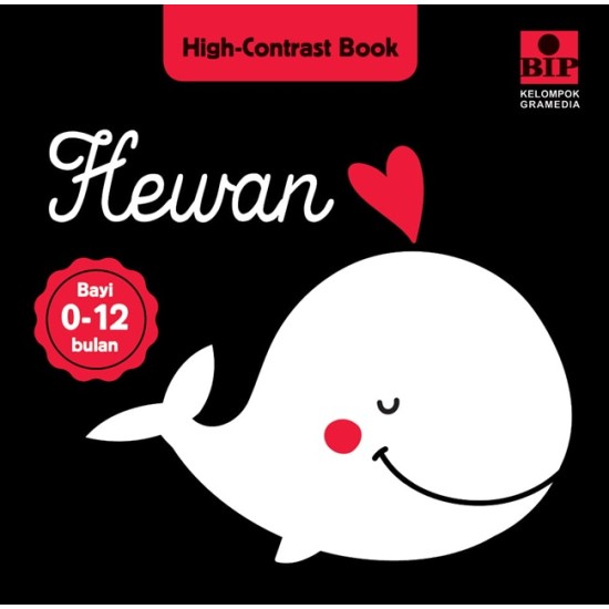 High Contrast Book : Hewan (Boardbook)