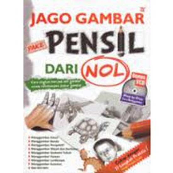 Jago Gambar Pake Pensil Dari Nol