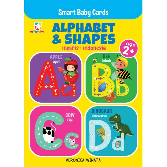 Opredo Smart Baby Cards: Alphabet & Shapes