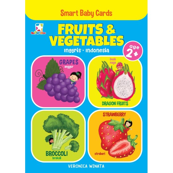 Opredo Smart Baby Cards: Fruits & Vegetables
