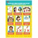 Poster Perilaku Hidup Bersih dan Sehat - Protokol Kesehatan di Sekolah