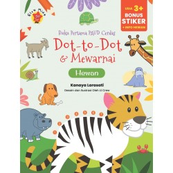 Buku Pertama Paud Cerdas Dot To Dot & Mewarnai Hewan Buku Pertama Paud Cerdas Dot To Dot & Mewarnai Hewan