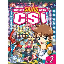 Komik Pintar Dektektif Sains Anak CSI 02 - Temukan Barang Bukti Dengan Sains! Komik Pintar Dektektif Sains Anak CSI 02 - Temukan Barang Bukti Dengan Sains!