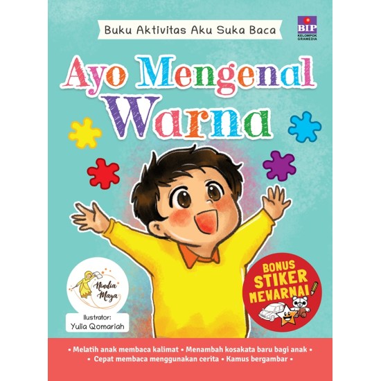 Buku Aktivitas Aku Suka Baca : Ayo Mengenal Warna